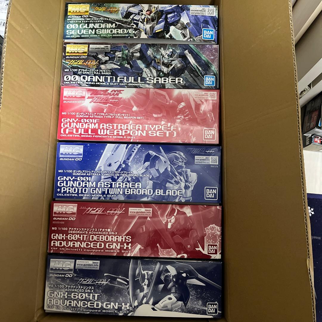ガンプラ　ダブルオーMGセット　まとめ売り