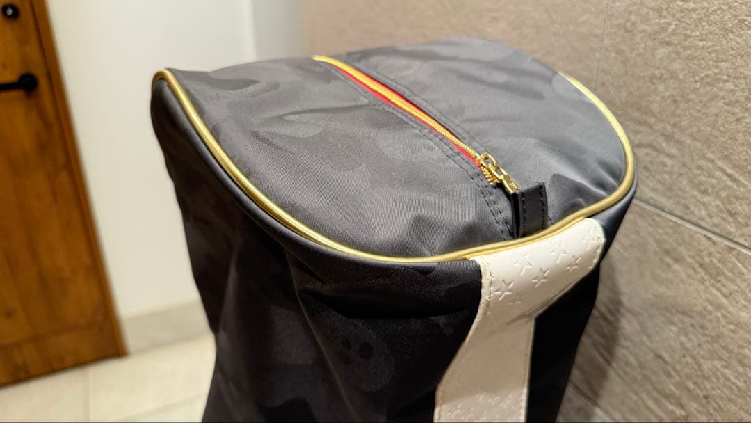 【生産終了稀少カラー】マークアンドロナ　キャディバッグ　トリコロールカラー