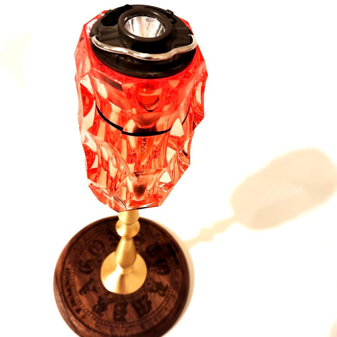 真鍮製　BRASS LAMP STAND　アクリルシェード　全フルセット