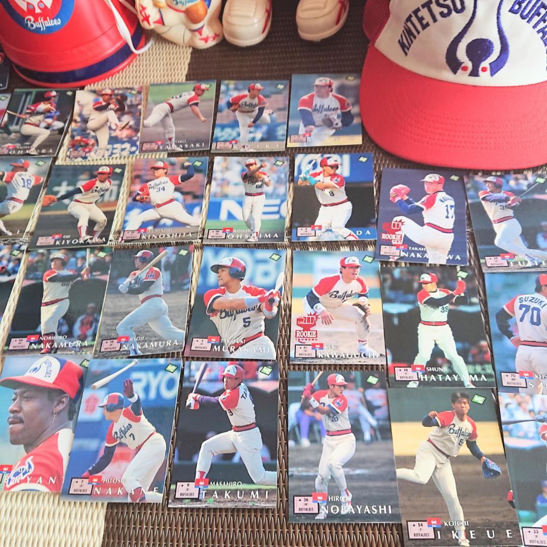 近鉄バファローズ（バッファーくん人形・貯金箱・キャップ・カード）