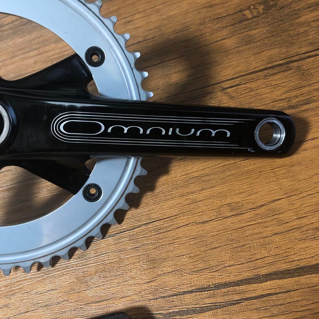 最終値下げ　スラムオムニウムクランク　スギノZENチェーリング付き　オムZEN
