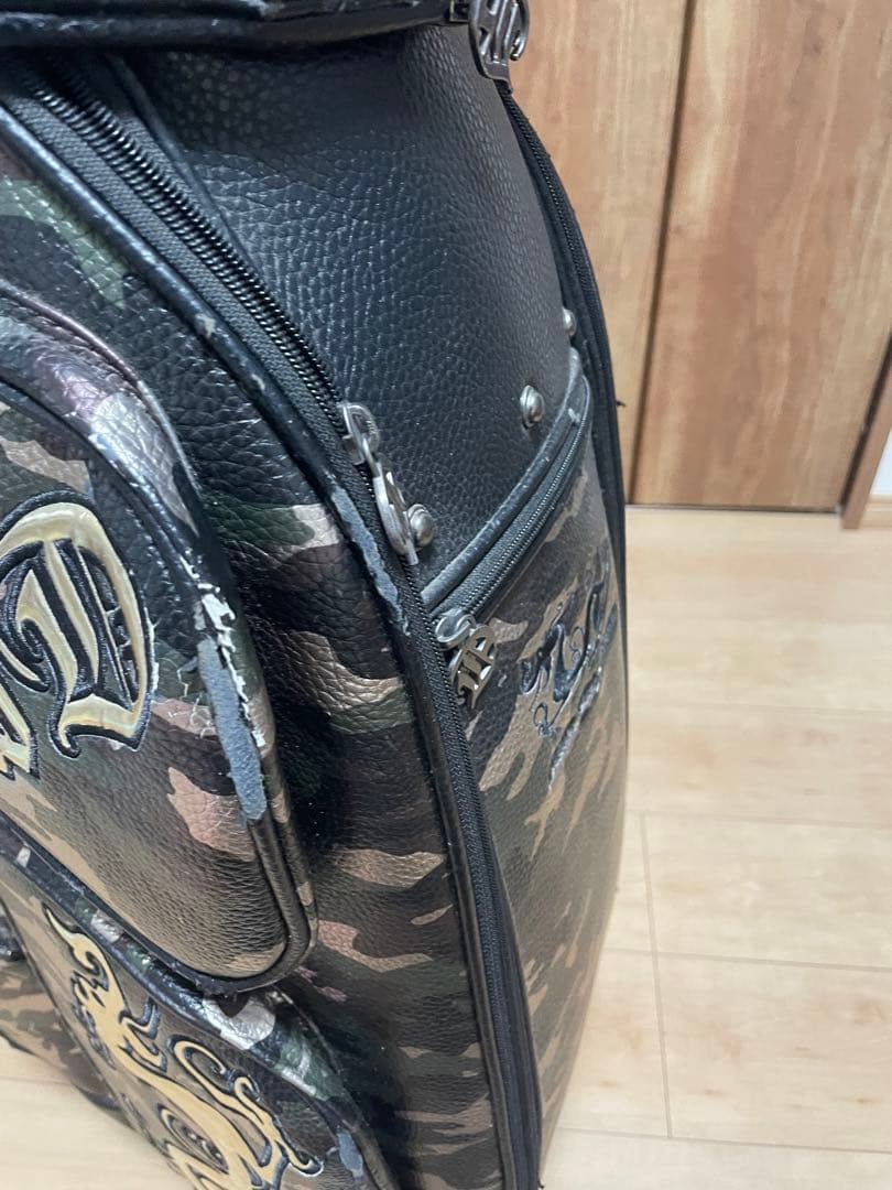 ダンスウィズドラゴン　迷彩 キャディバッグ