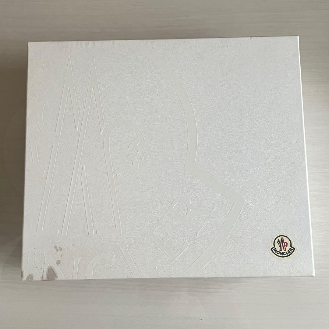 【希少】モンクレール レインブーツ 長靴 38 24.5cm 保存袋 箱付き