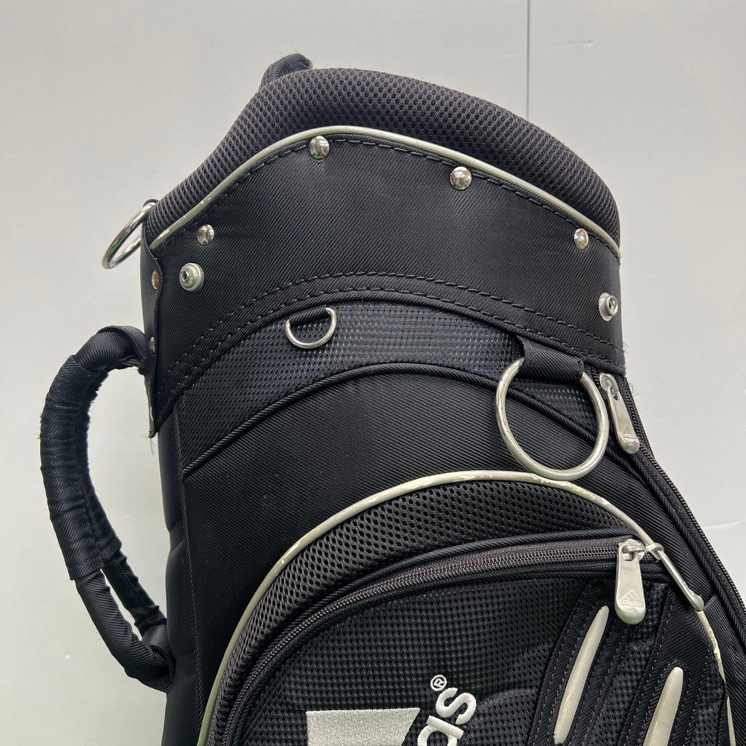 アディダス adidas ゴルフバッグ　9インチ　ブラック　メンズ　ゴルフ