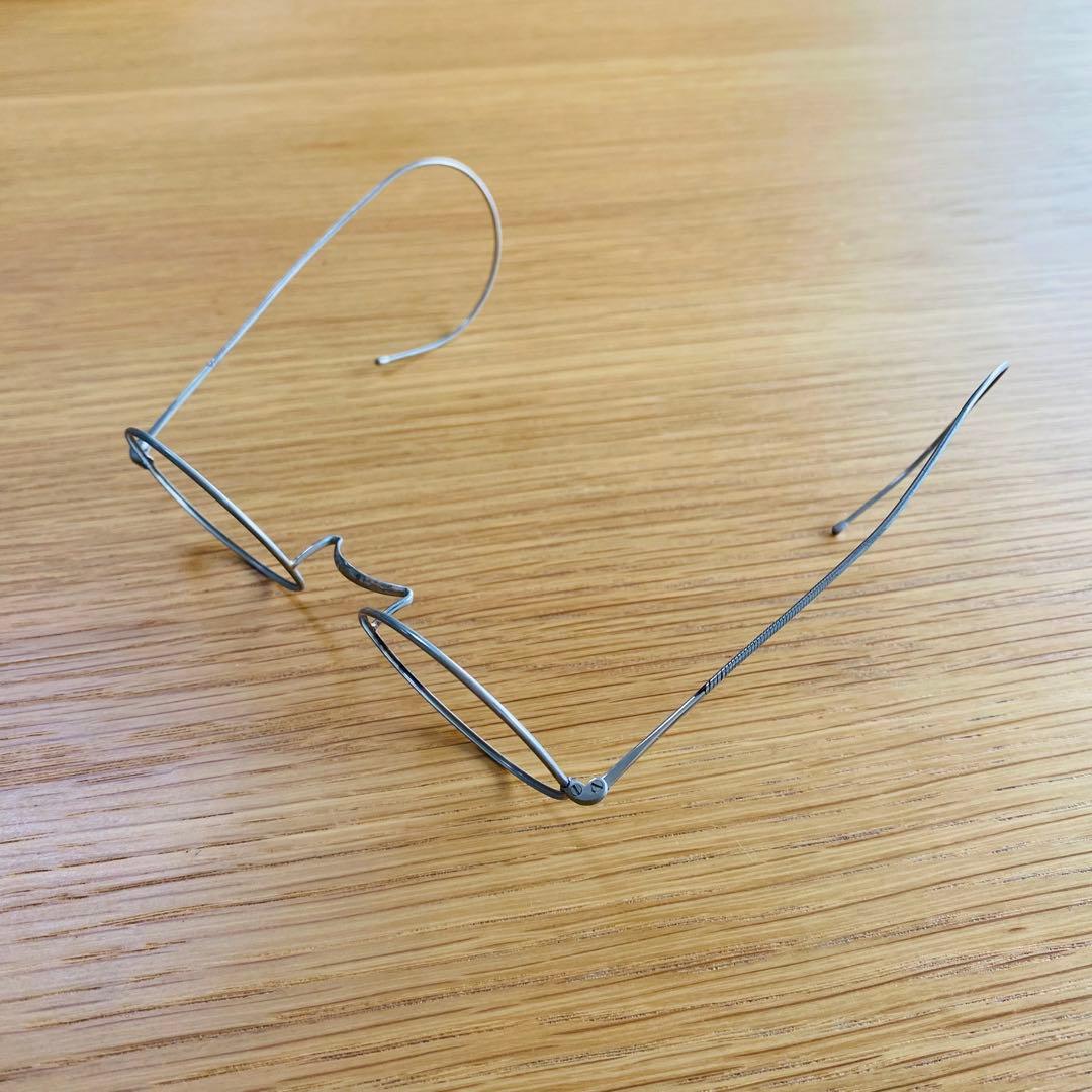 アンティーク 当時物 未使用品 一山 丸眼鏡 ２本 昭和 レトロ ヴィンテージ