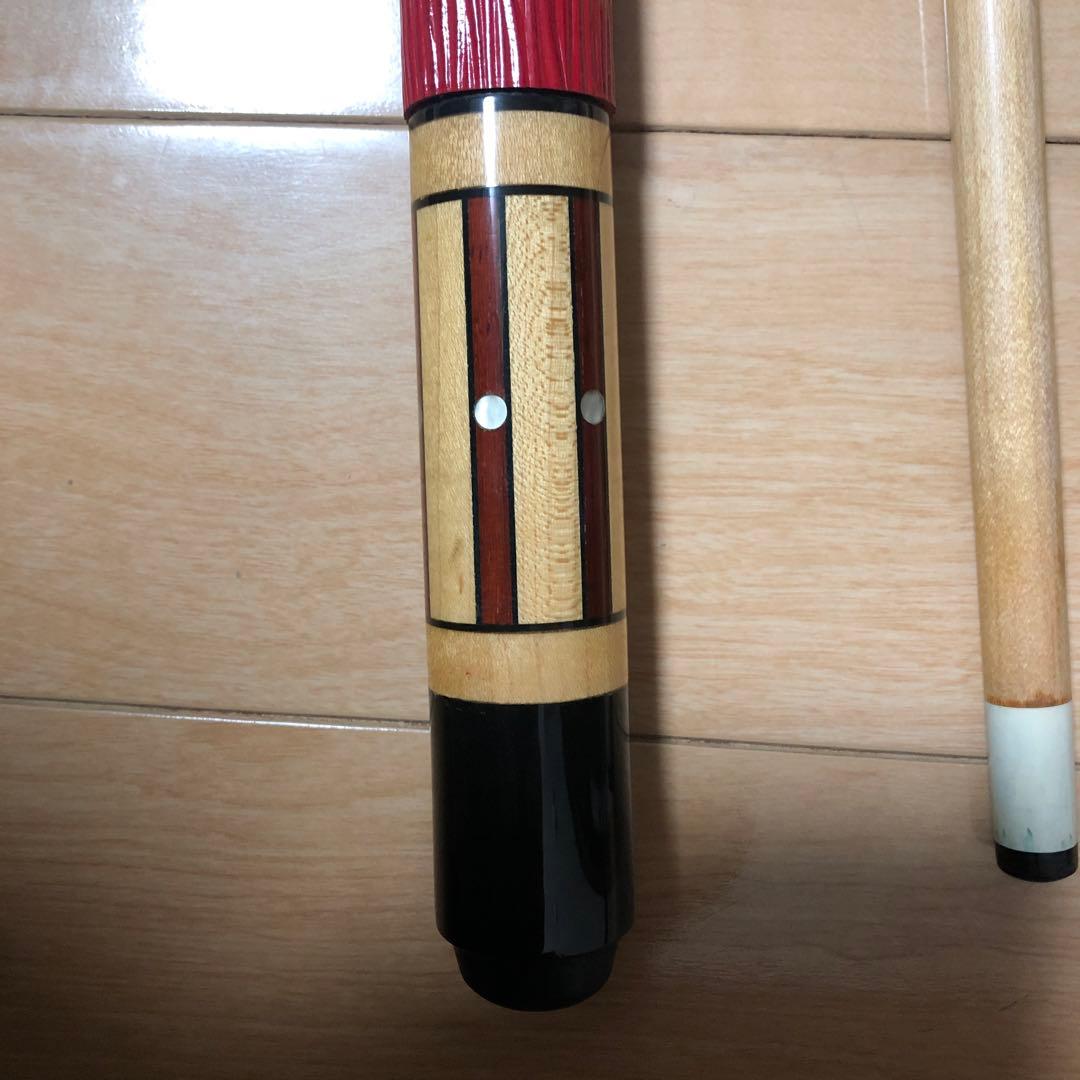 ビリヤードキュー　Power Glide Galaxy 本ハギ+インレイ