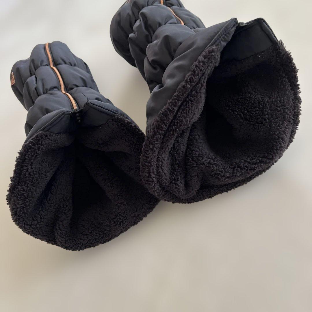 マーク&ロナ　コード　レッグウォーマー　ブラック