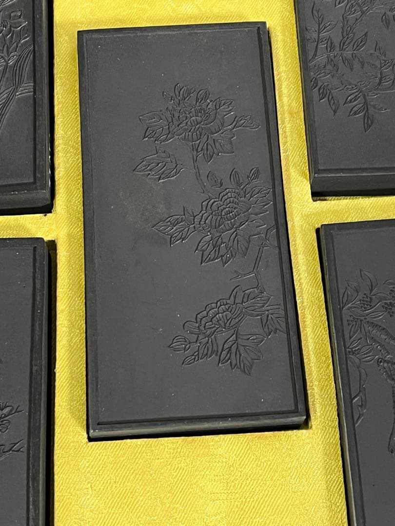 希少・珍品 唐墨 古墨 固形墨 乾隆年製 中国美術 10個セット 未使用品