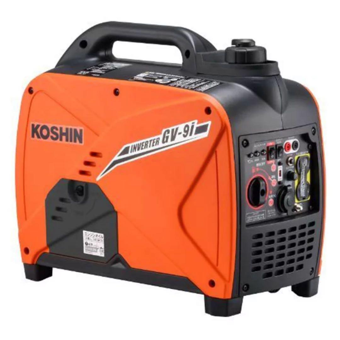 新品未開封/KOSHIN GV-9i インバーター発電機/化粧箱入り