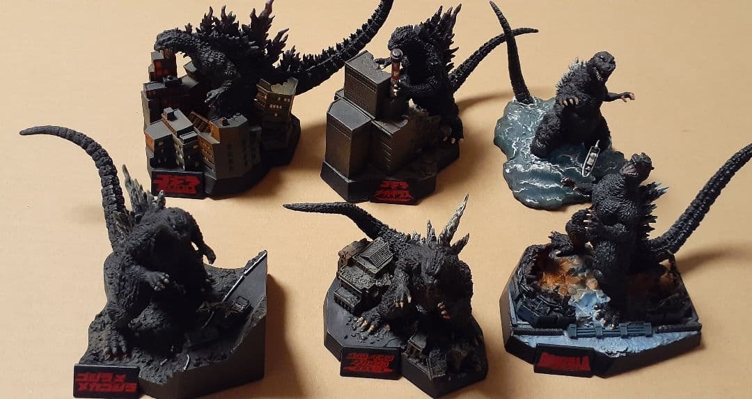 酒井ゆうじプロデュース ゴジラ全集 全作品コンプリート&HGシリーズまとめ売り