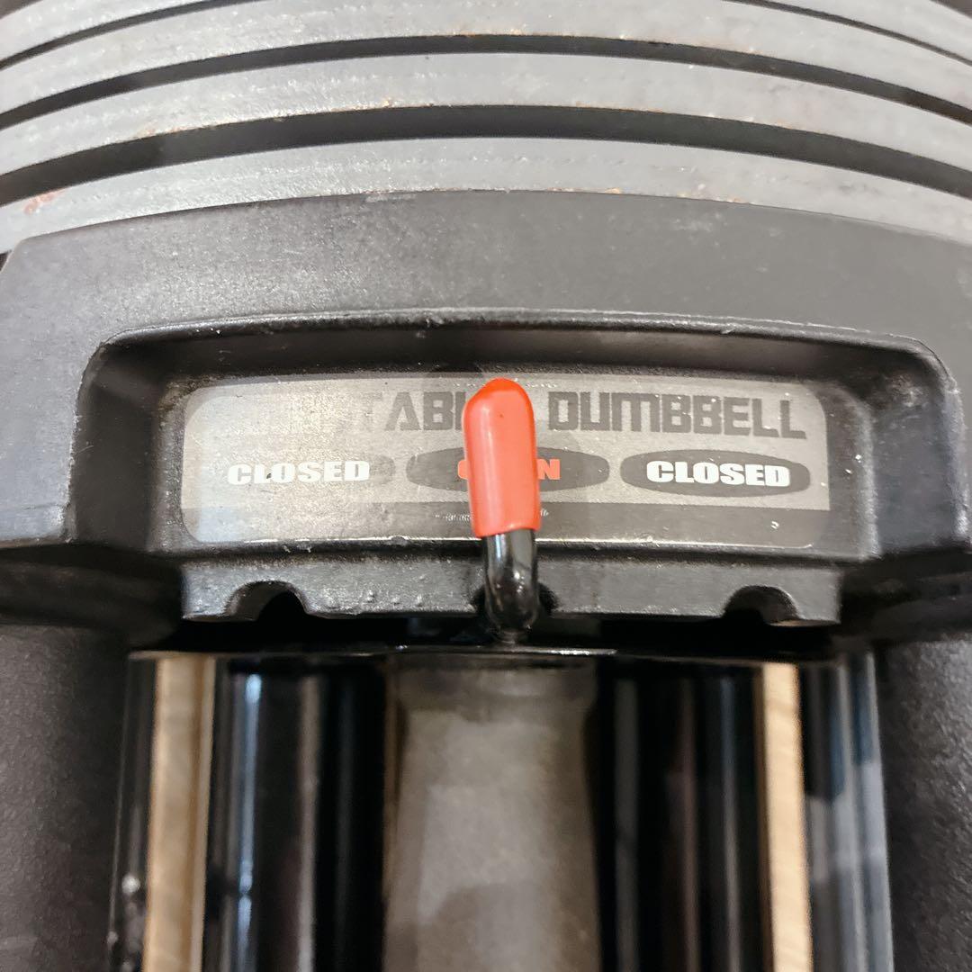 ①ADJUSTABLE DUMBBELL 26kg 可変式ダンベル 筋トレ