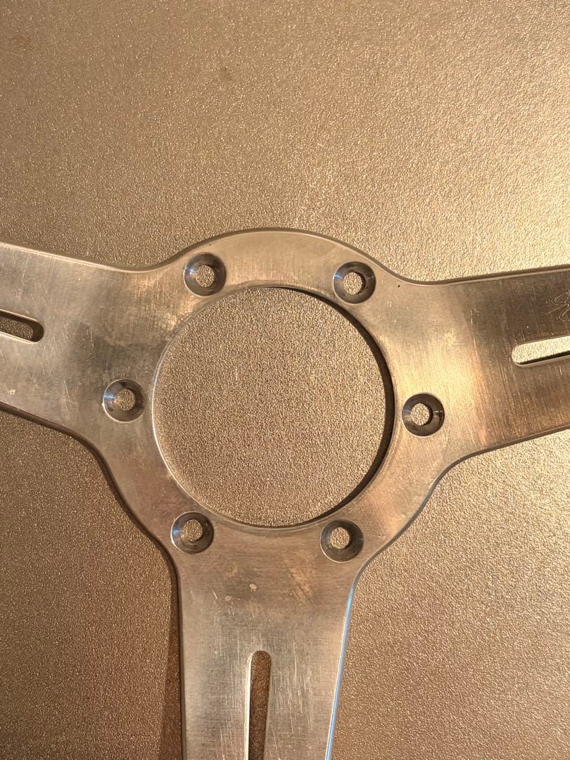 当時物 NARDI ナルディクラシック ウッドステアリング 36π