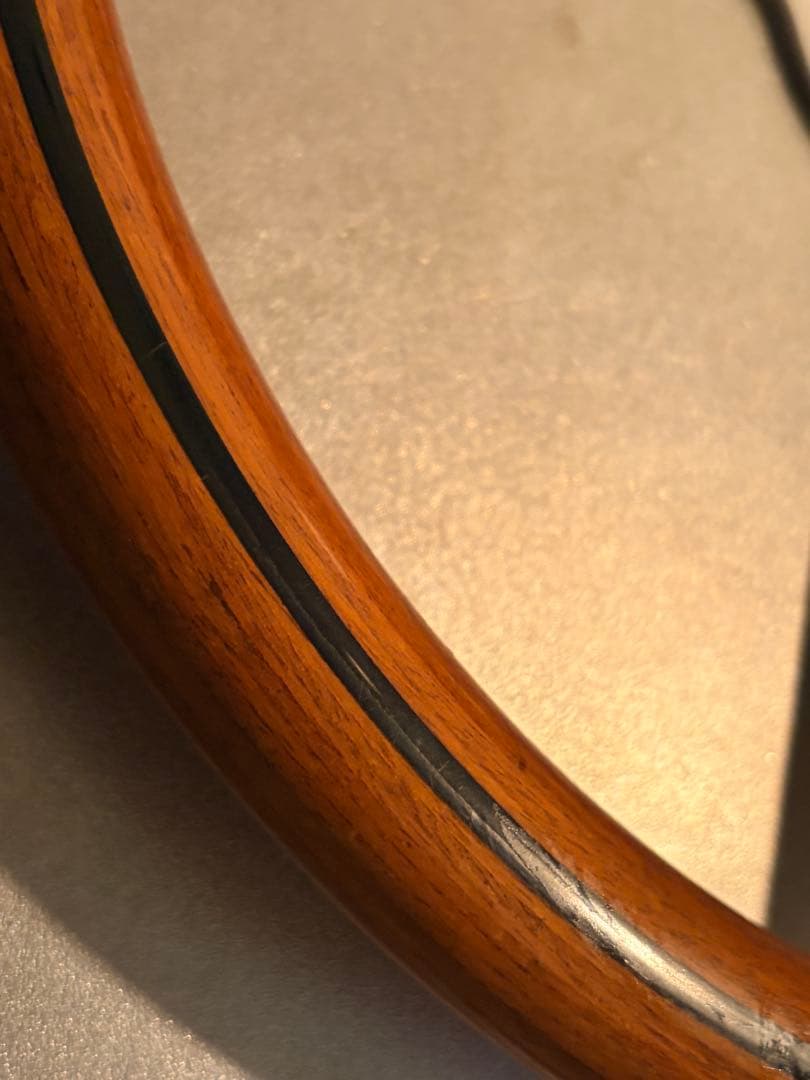 当時物 NARDI ナルディクラシック ウッドステアリング 36π