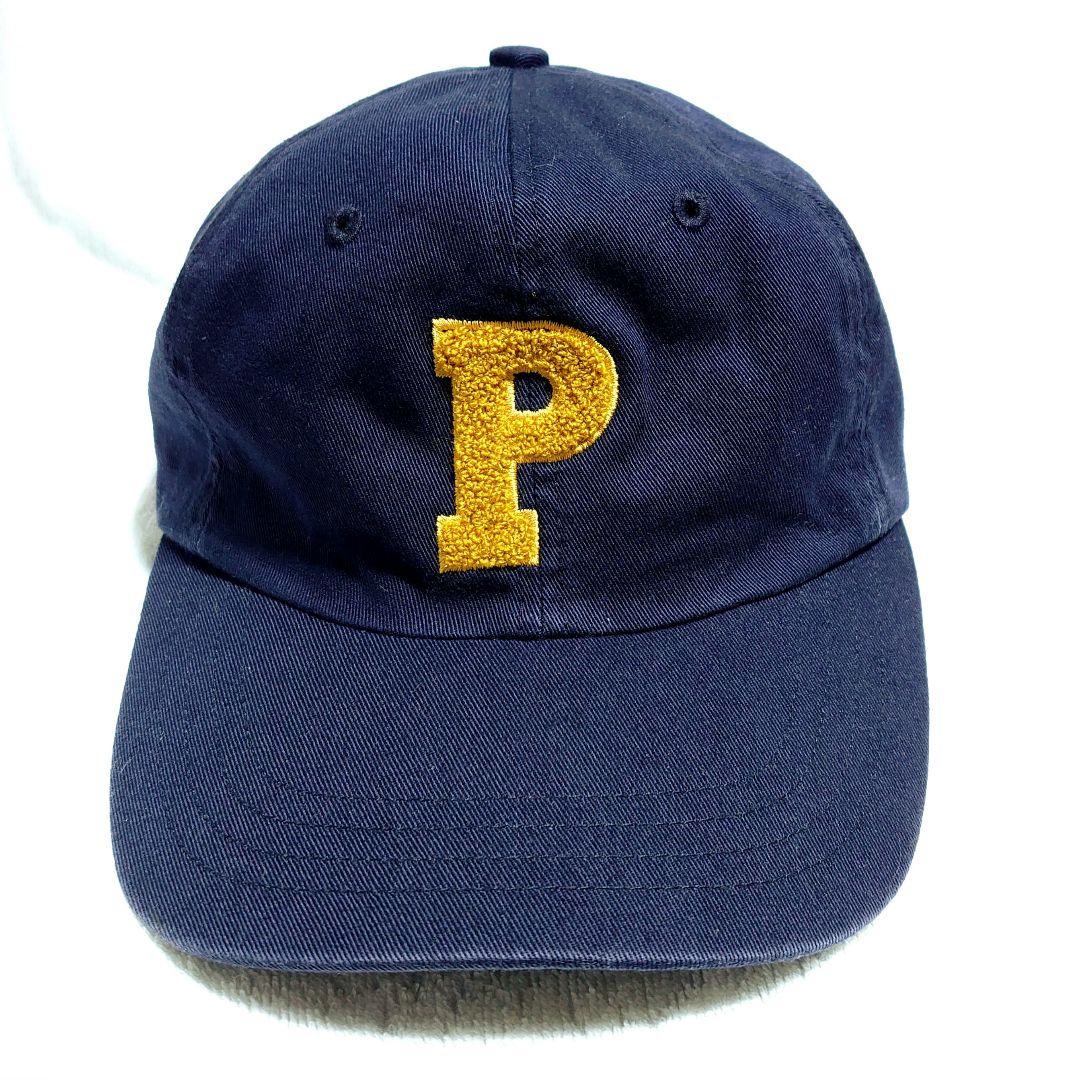 90s POLO Ralph Lauren Pロゴ サガラ刺繍 ネイビー