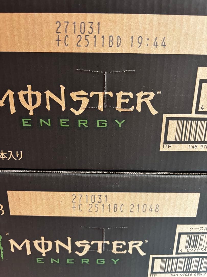 モンスターエナジー黒350ml.48本