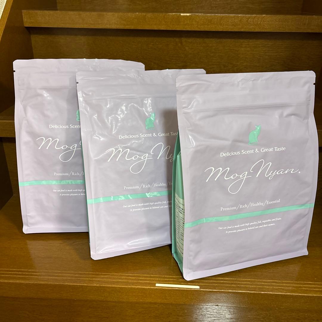 Mog Nyan プレミアムキャットフード 3袋セット