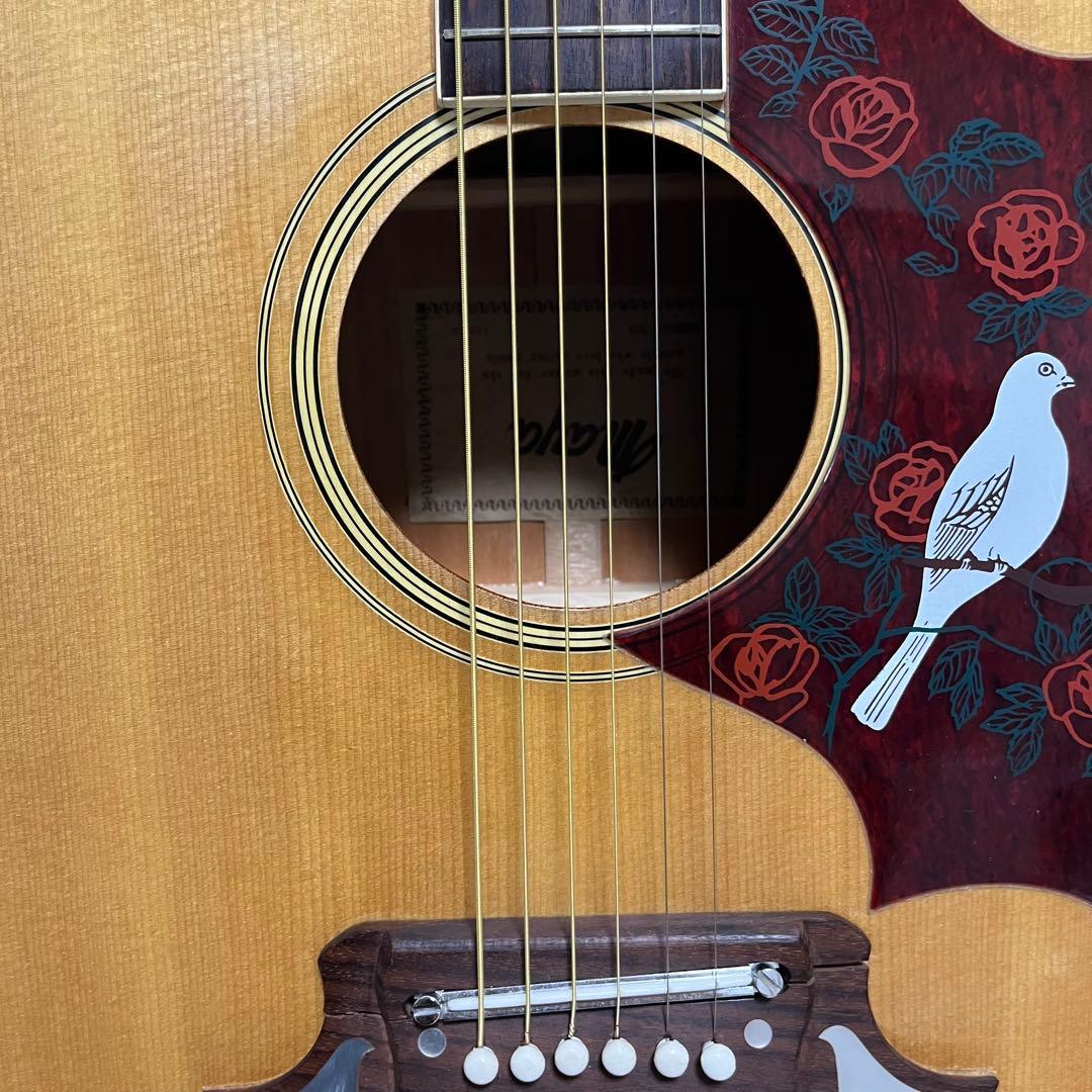 希少 Maya ハミングバード 日本製 マヤ アコースティックギター アコギ