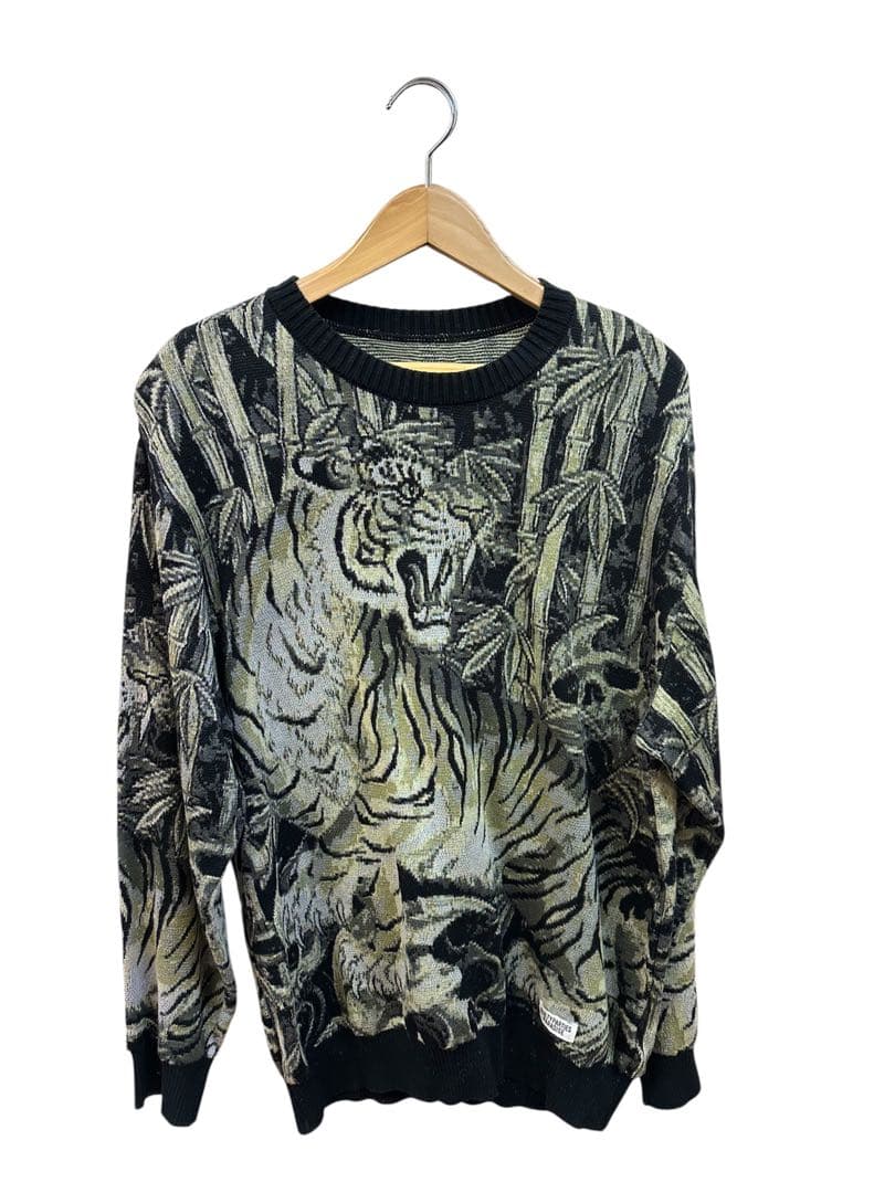 【WACKO MARIA x TIM LEHI】ジャガードニットOlive