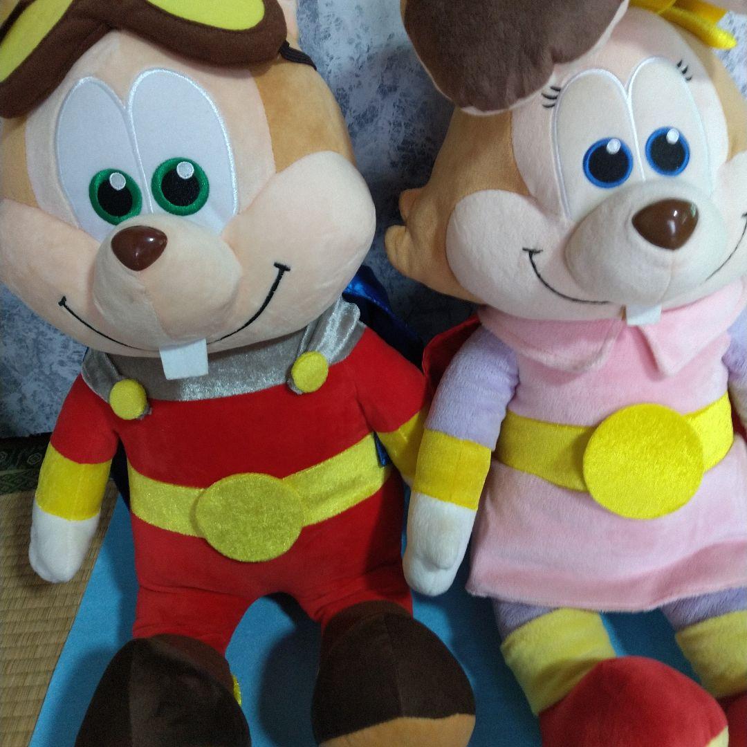 特大スペースワールドぬいぐるみペア非売品うさぎ