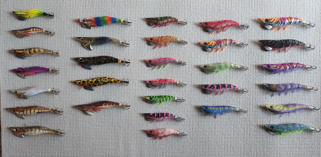 ダイワ　エメラルダス　エギ番長　シマノ　フラッシュブースト　デュエル　パタパタ