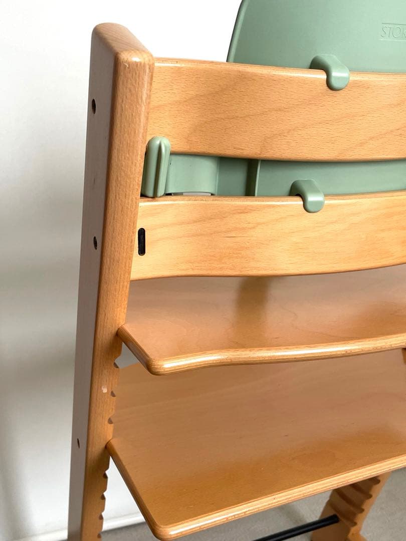 美品★ストッケ★トリップトラップ★ベビーセット&トレイ付き★シリアルNO.6〜