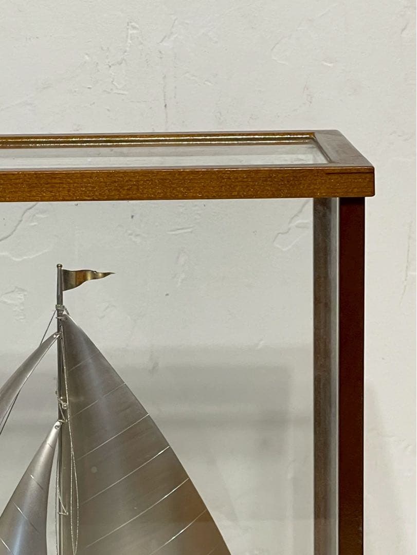 【極美品】武比古 TAKEHIKO 銀製 置物 帆船 ヨット SILVER970