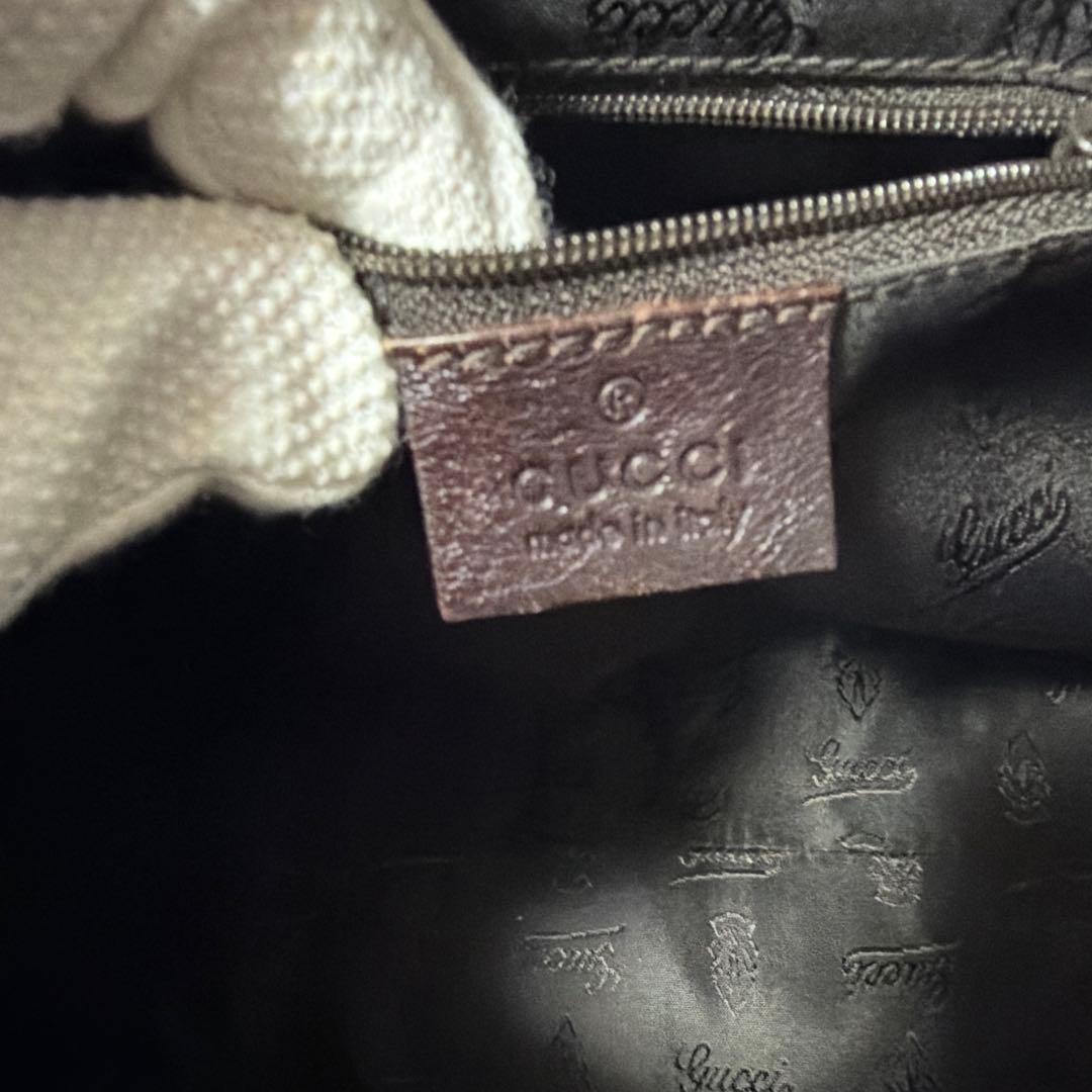 GUCCI グッチ GG柄 アビー リボン GGクリスタル ミニボストンバッグ