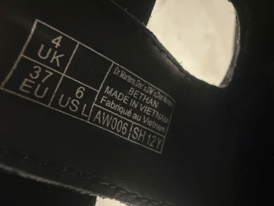 美品　Dr. Martens BETHAN メリージェーンシューズ