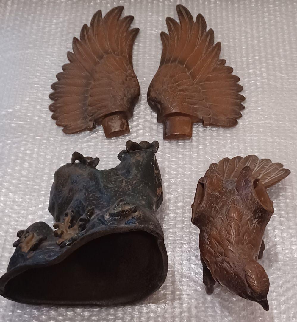 年代物 6.7kgの鷹さん(鷲さん)antique hawk or eagle