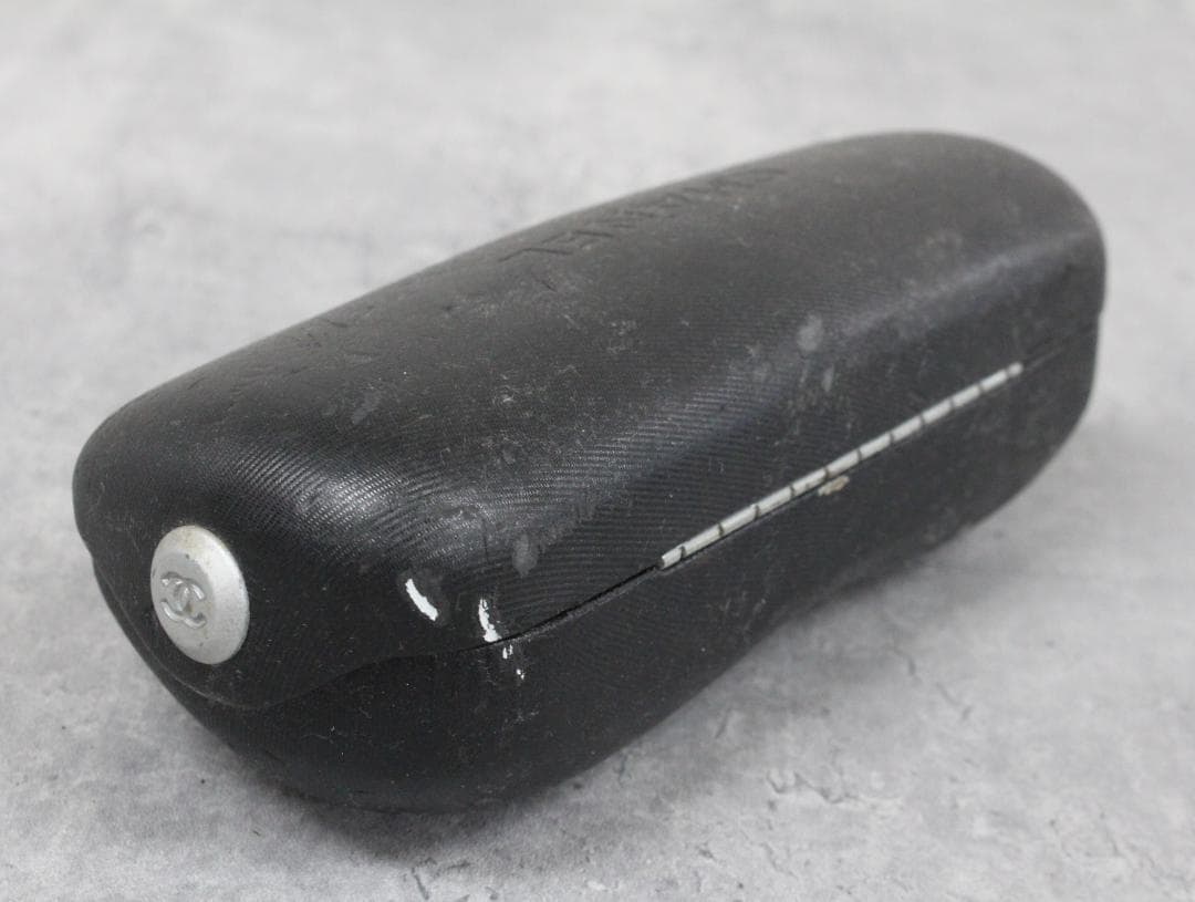 ▲CHANEL サングラス ココマーク ラインストーン ブラウンべっ甲柄