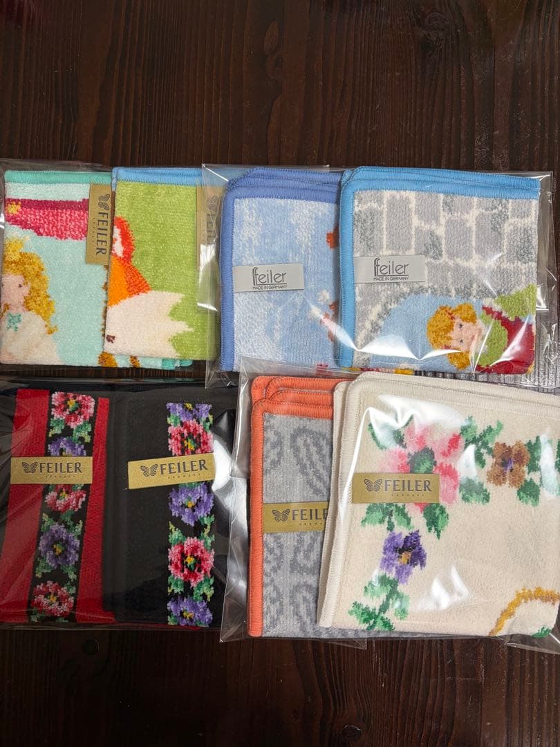 フェイラーハンカチ 9枚セット