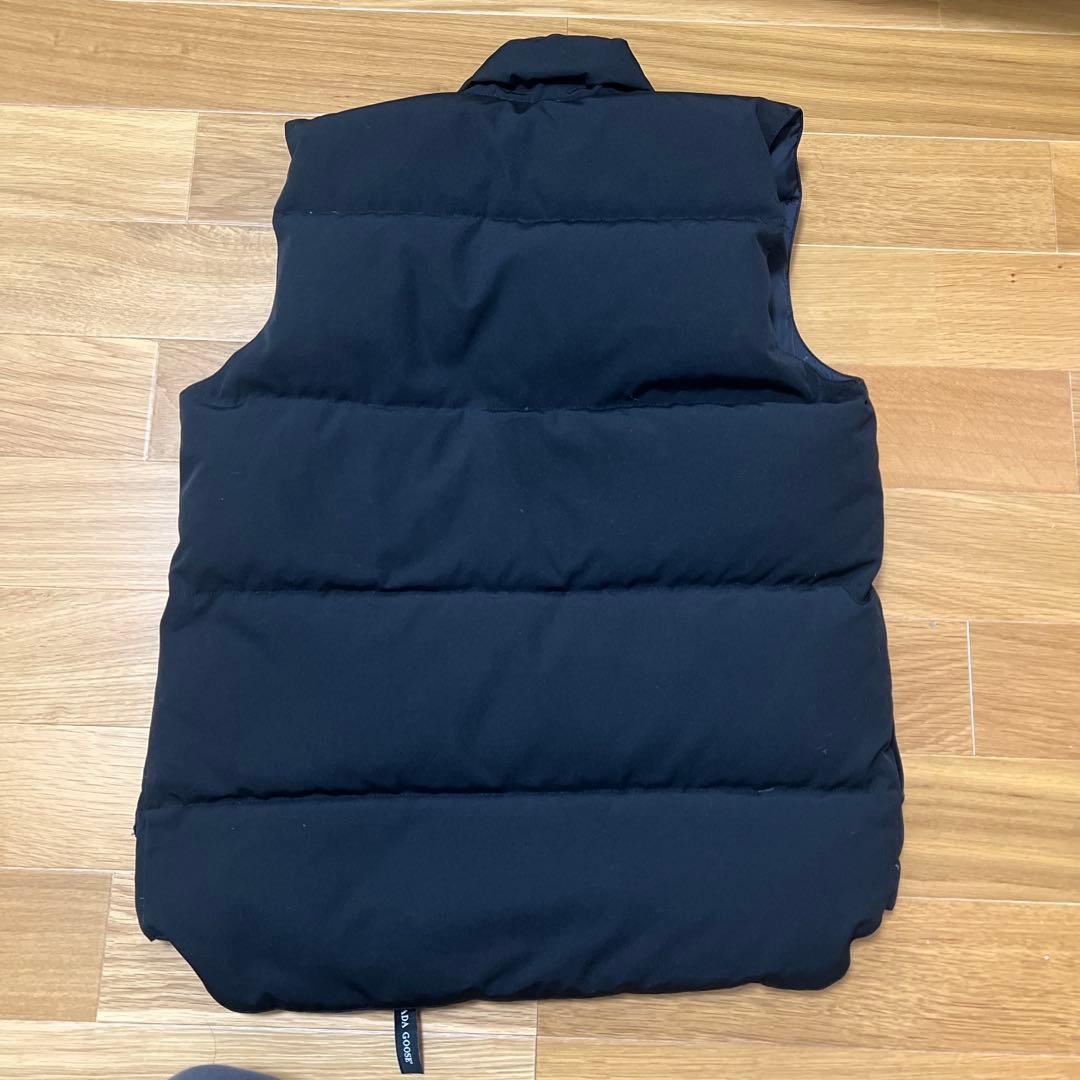 カナダグース　ベスト　ブラック　XS