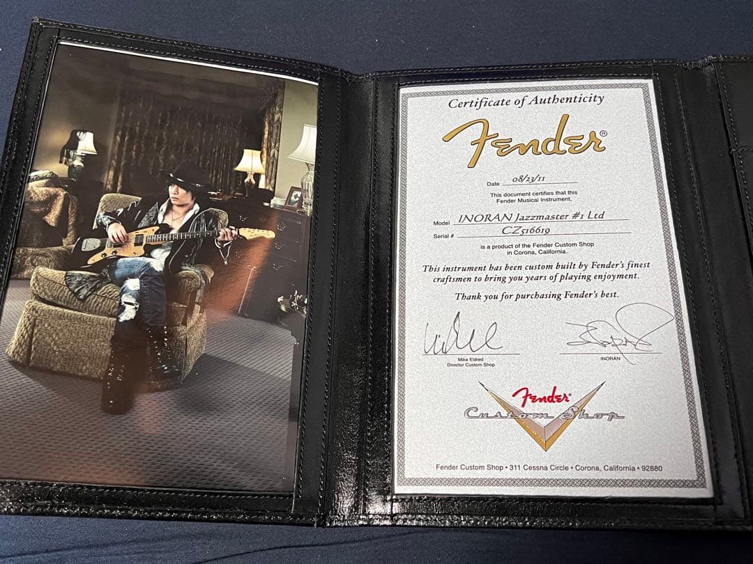 ギター Fender Custom Shop INORAN JAZZMASTER #1