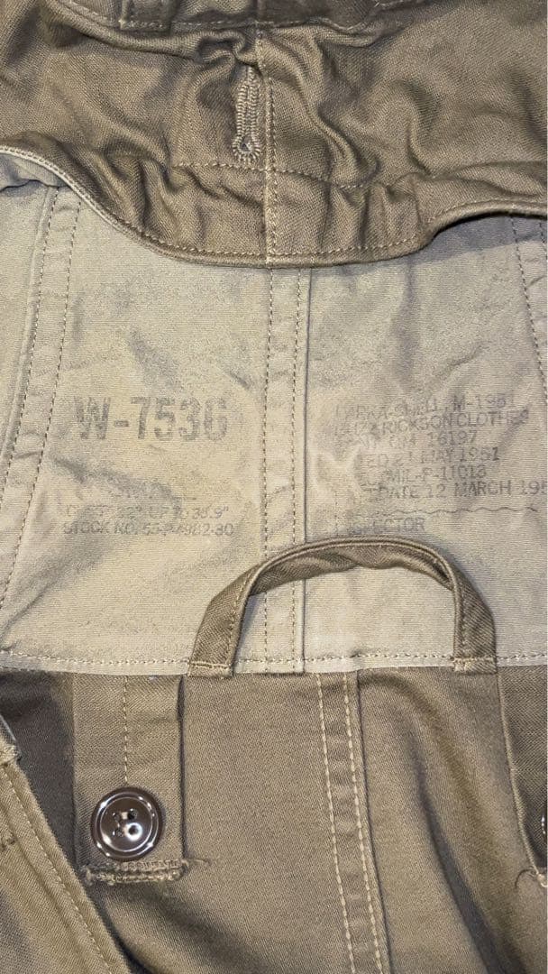 バズリクソンズ　M-51 モッズコート　フィールドパーカー　フィッシュテール