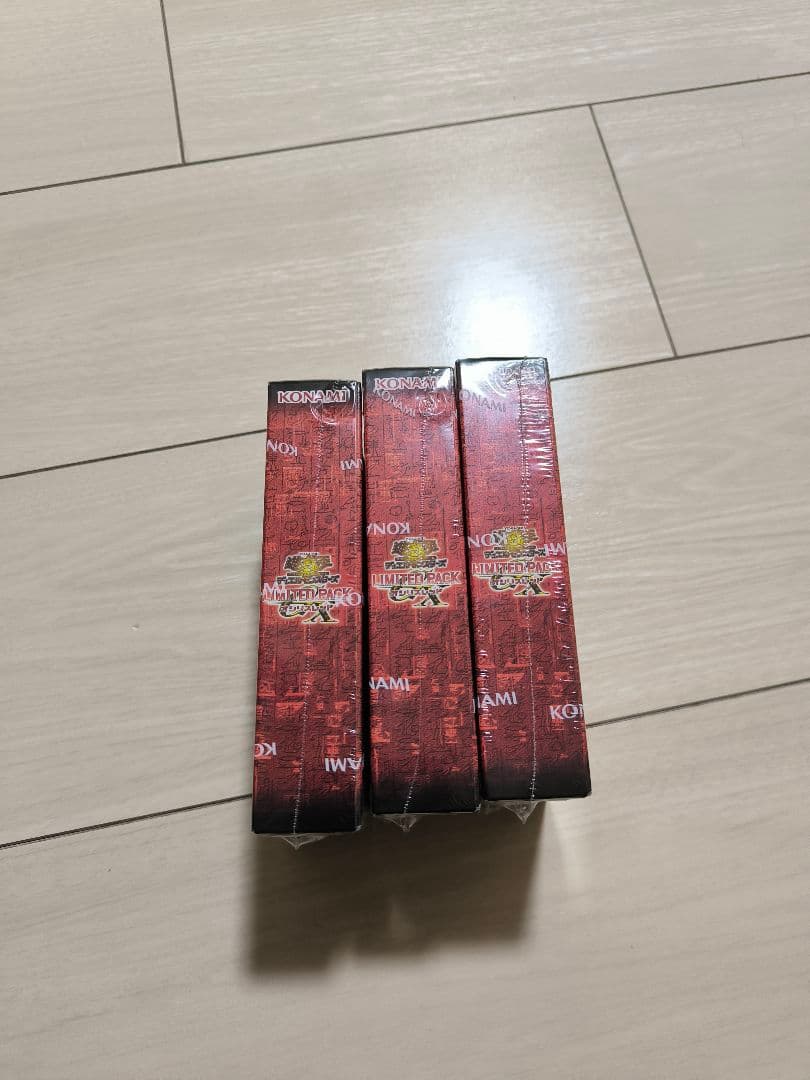 遊戯王OCGデュエルモンスターズ GX オシリスレッド 3ボックス