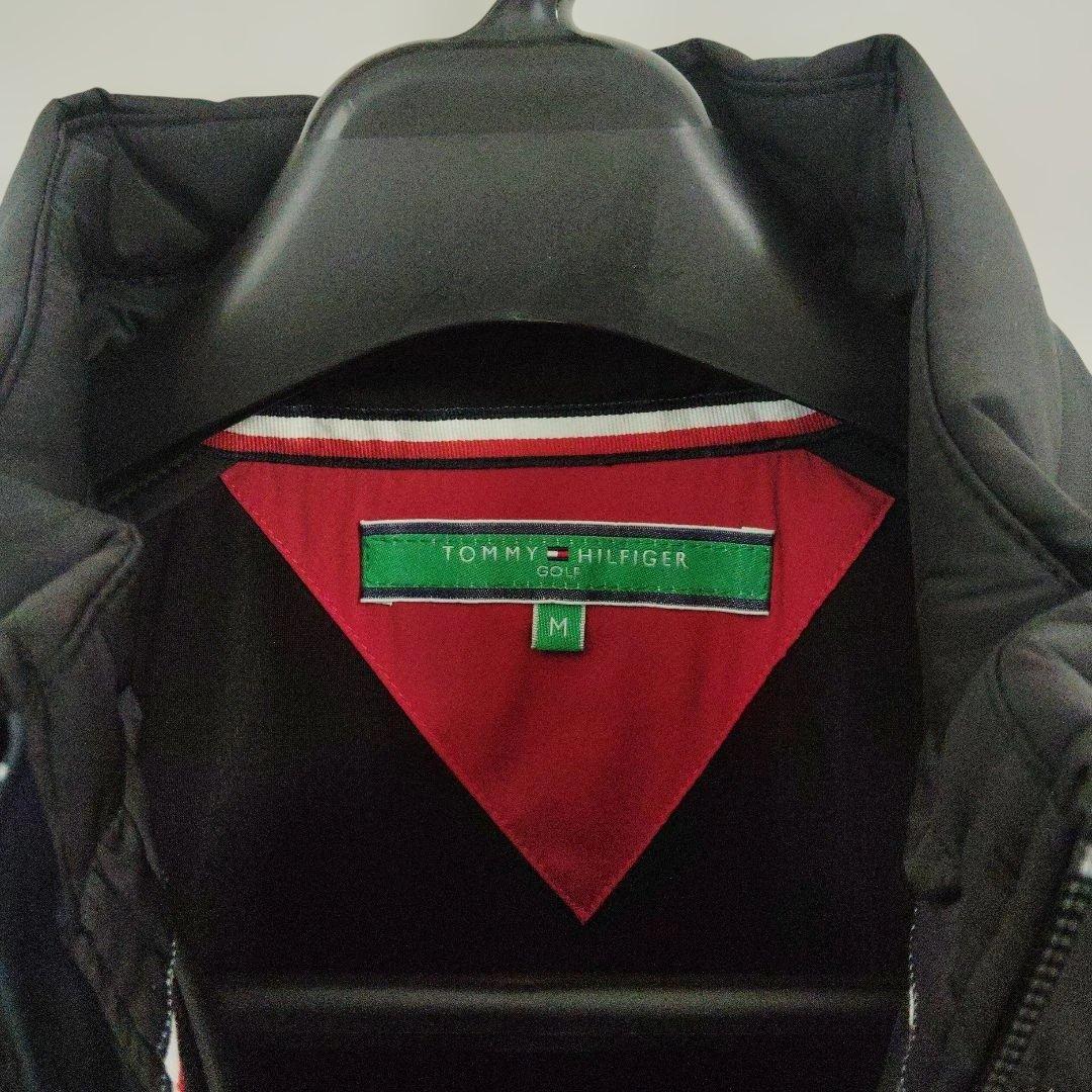 未使用 トミーヒルフィガー ゴルフ メンズ 中綿ジャケット Mサイズ 黒