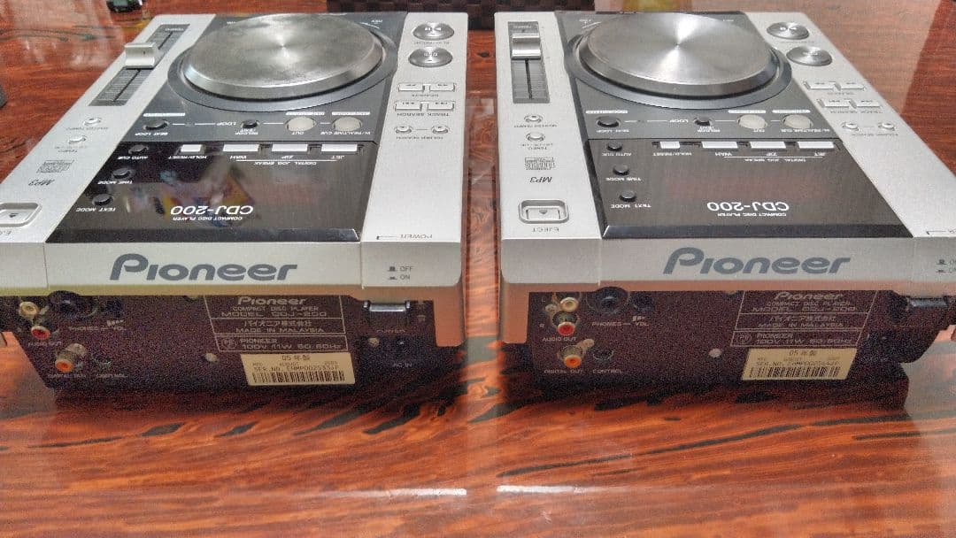 Pioneer CDJ-200 2台セット　中古品