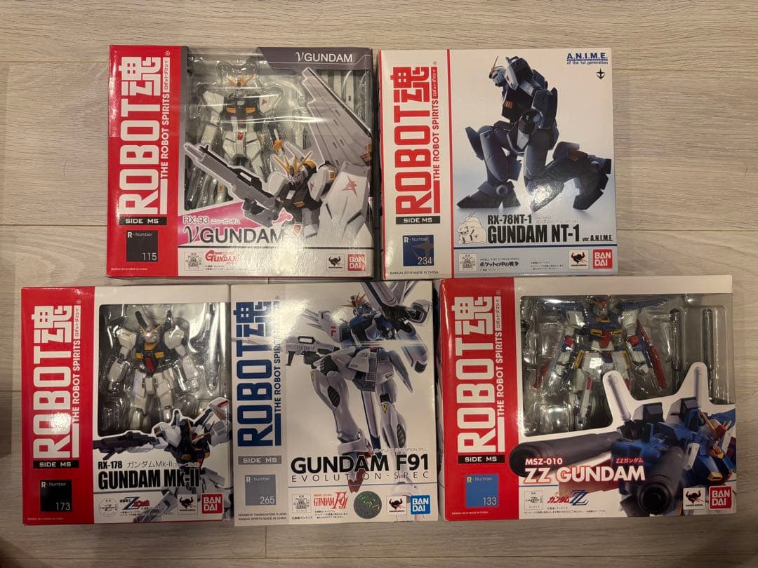 ROBOT魂 ガンダン シリーズ 未開封品もあり