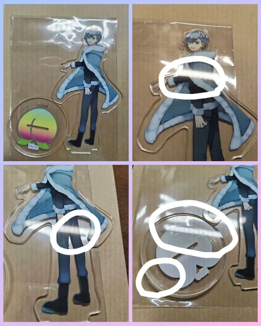 カラフルピーチ しまむら 初期アクリルスタンド 【バラ売り不可】