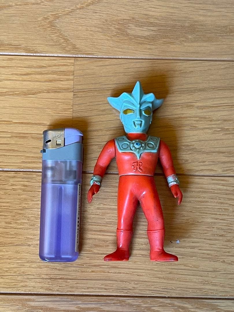 昭和レトロ　ソフビ　ウルトラマンレオ　バルファク　円谷プロ
