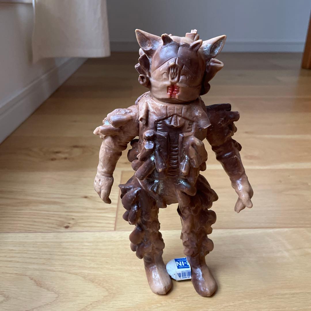 【当時物】プラチク星人 ブルマァク ソフビ スタンダードサイズ