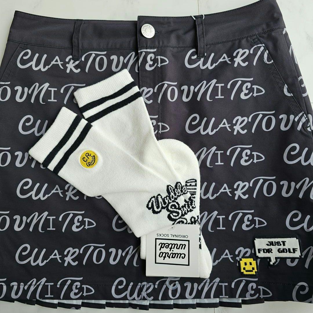 新品【L】クアルトユナイテッド レディース 上下セット くつ下3点セット