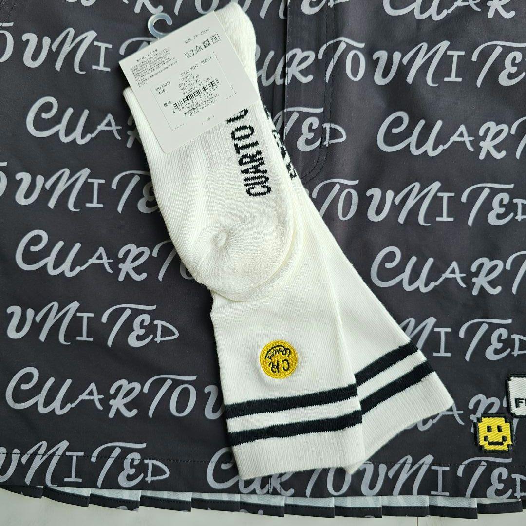 新品【L】クアルトユナイテッド レディース 上下セット くつ下3点セット