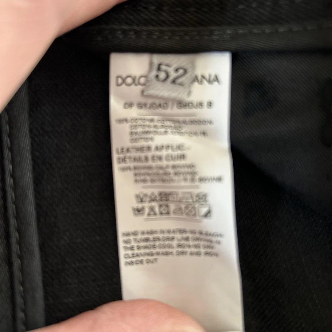 Dolce & Gabbana スプラッターデニムパンツ 52