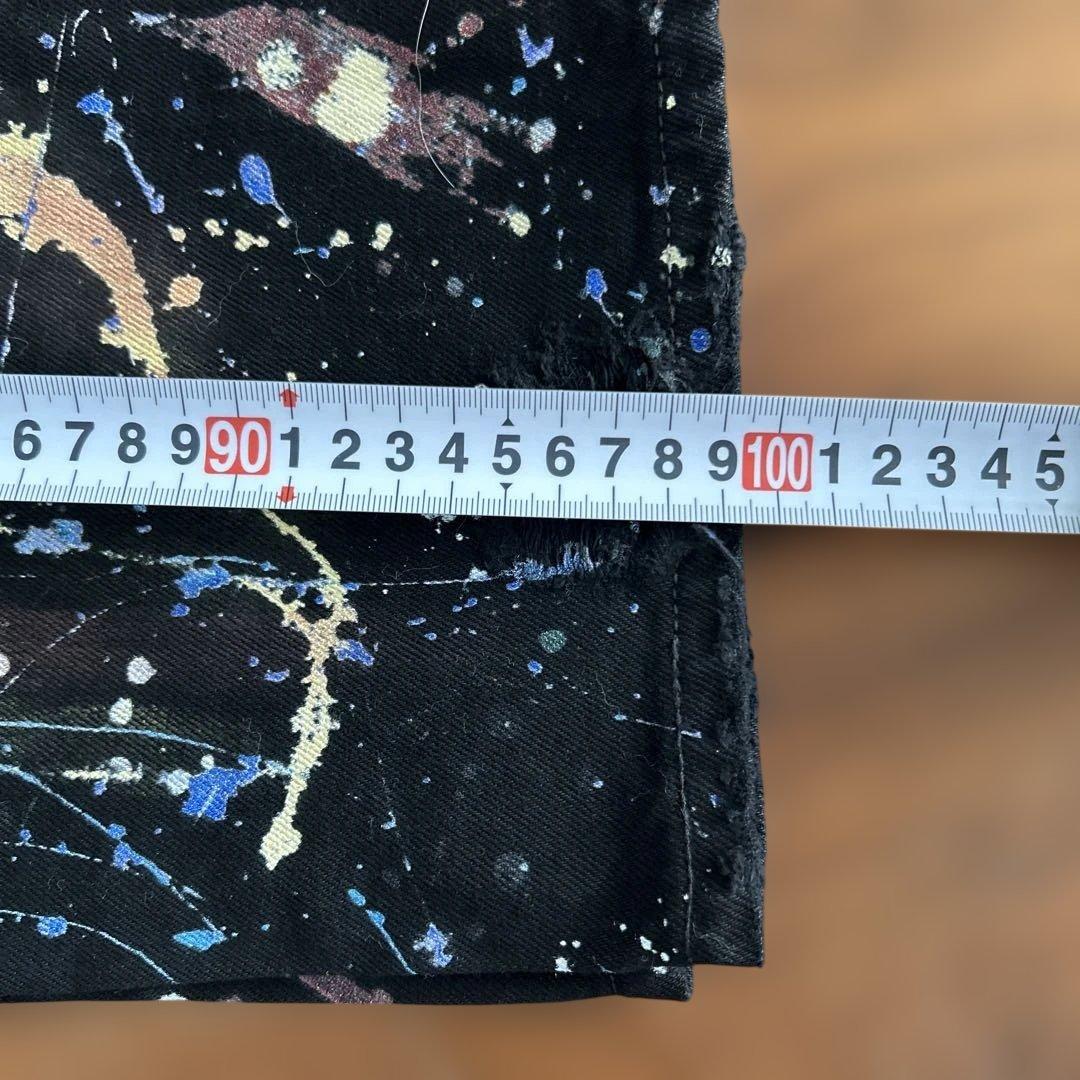 Dolce & Gabbana スプラッターデニムパンツ 52