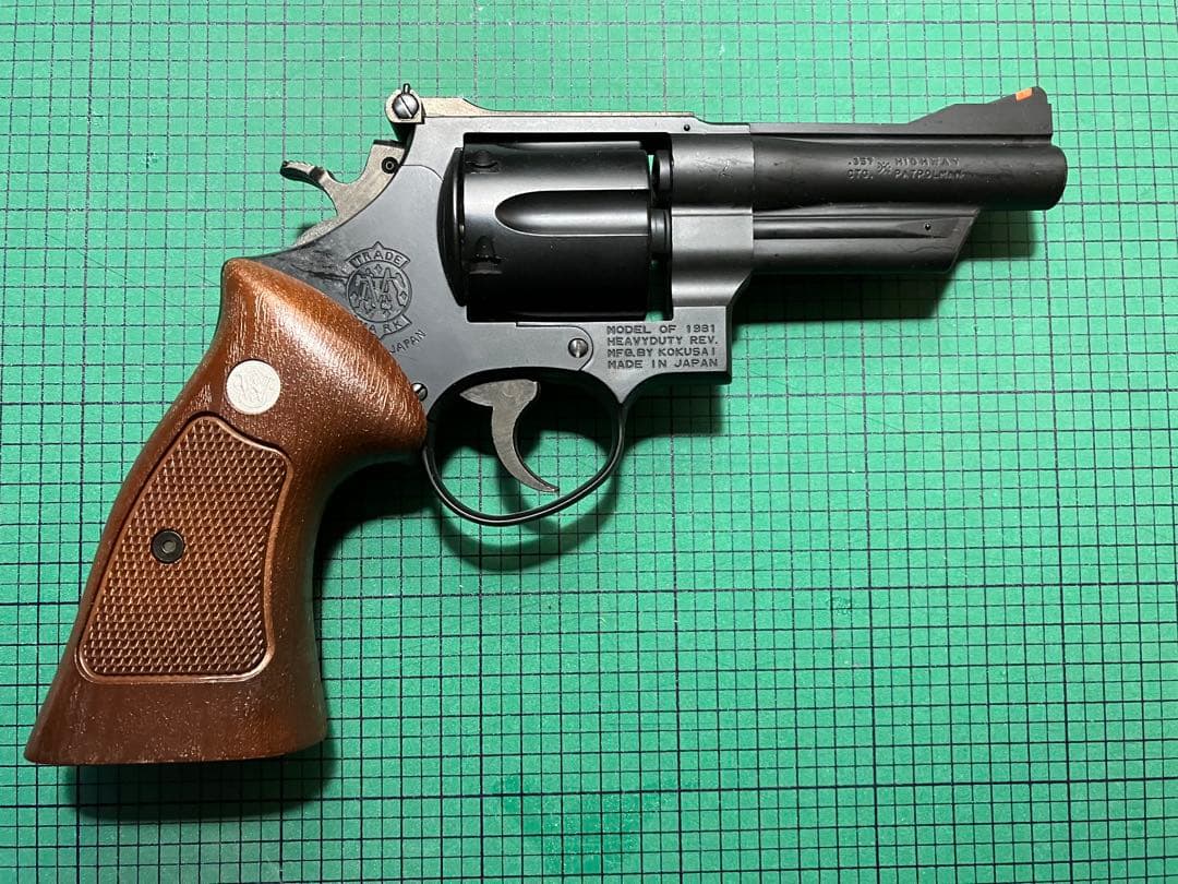 コクサイ M28ハイウェイパトロール 357 日本製 リボルバー モデルガン