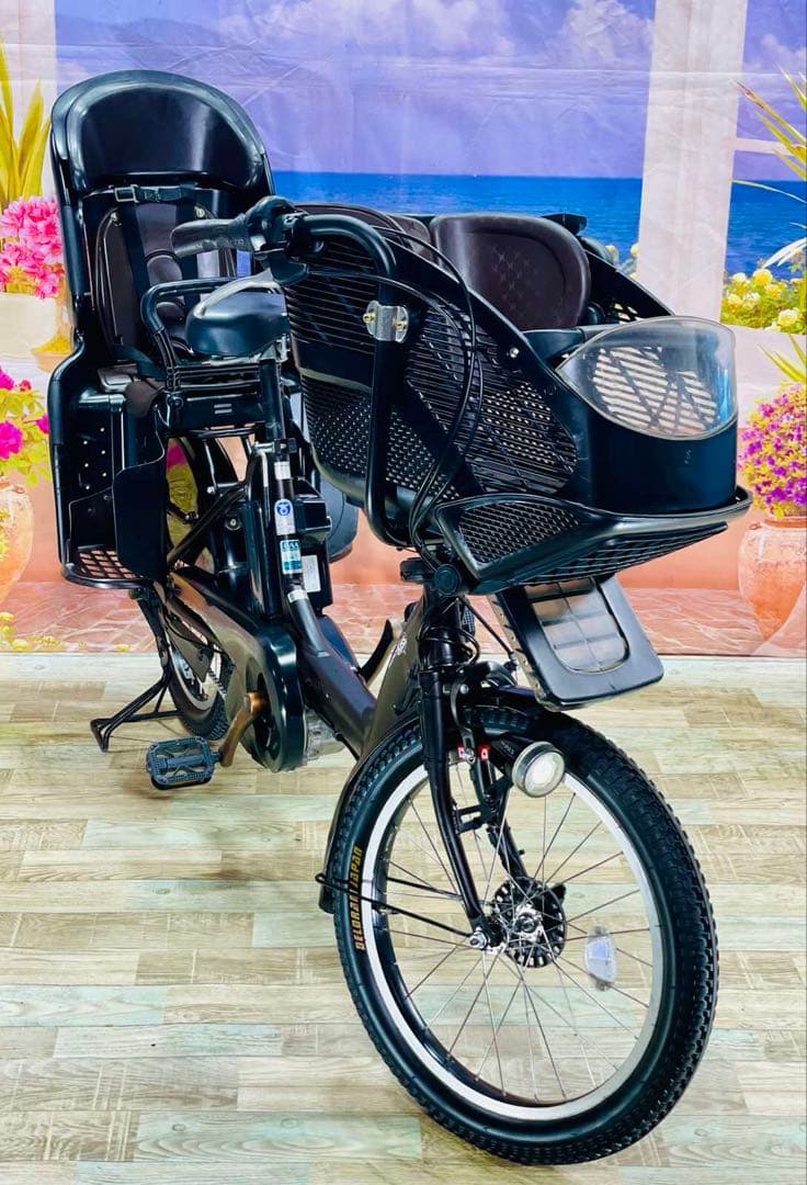 ヤマハパスキス⭐️人気モデル！子供乗せ電動アシスト自転車Y2648