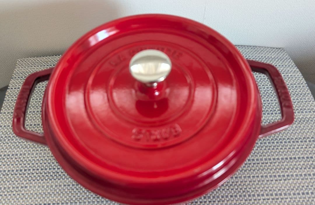 ストウブ ピコ・ココット ラウンド22cm 両手鍋 ★おまけ付き