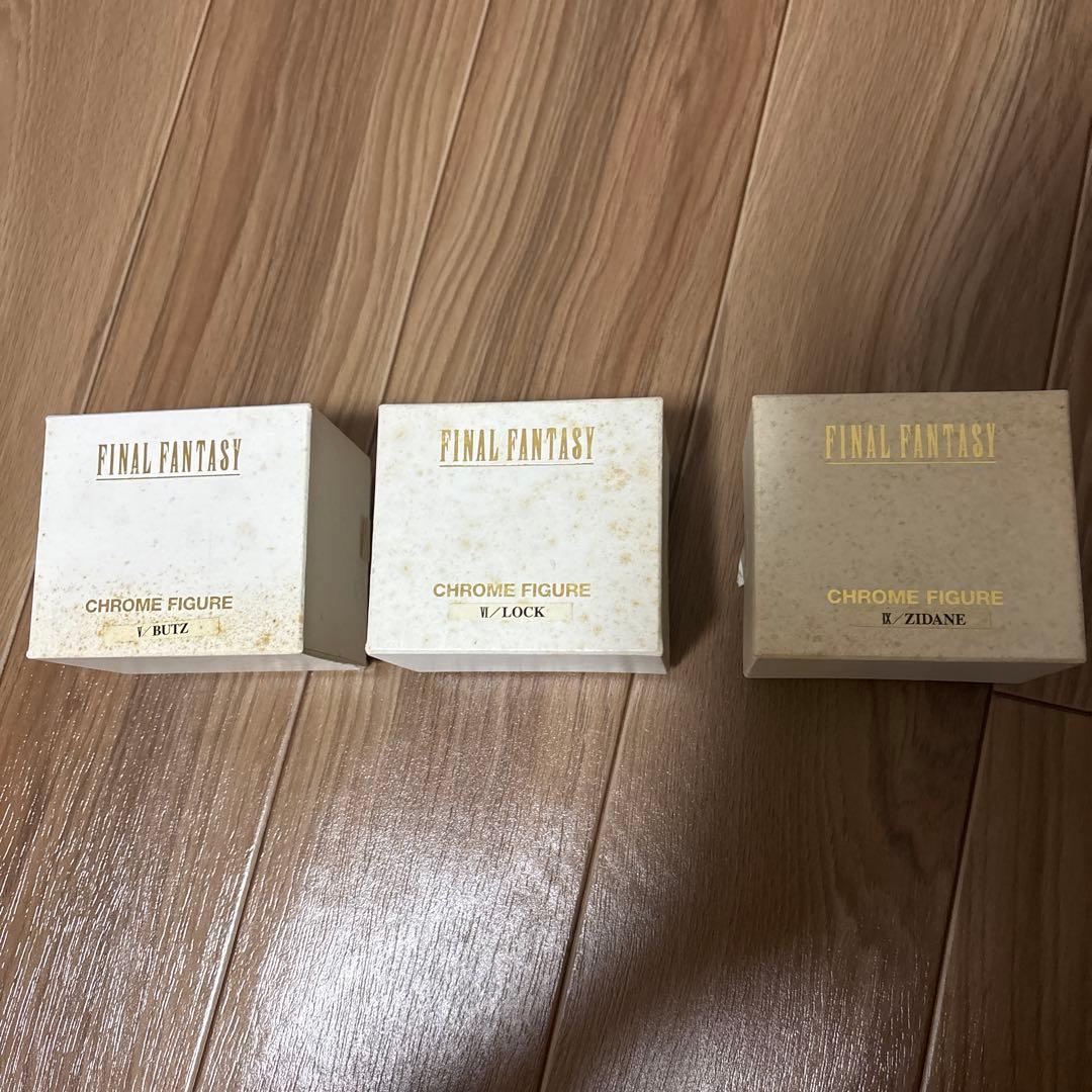 ファイナルファンタジー クロムフィギュア3種セット Ⅴバッツ Ⅵロック Ⅸジタン