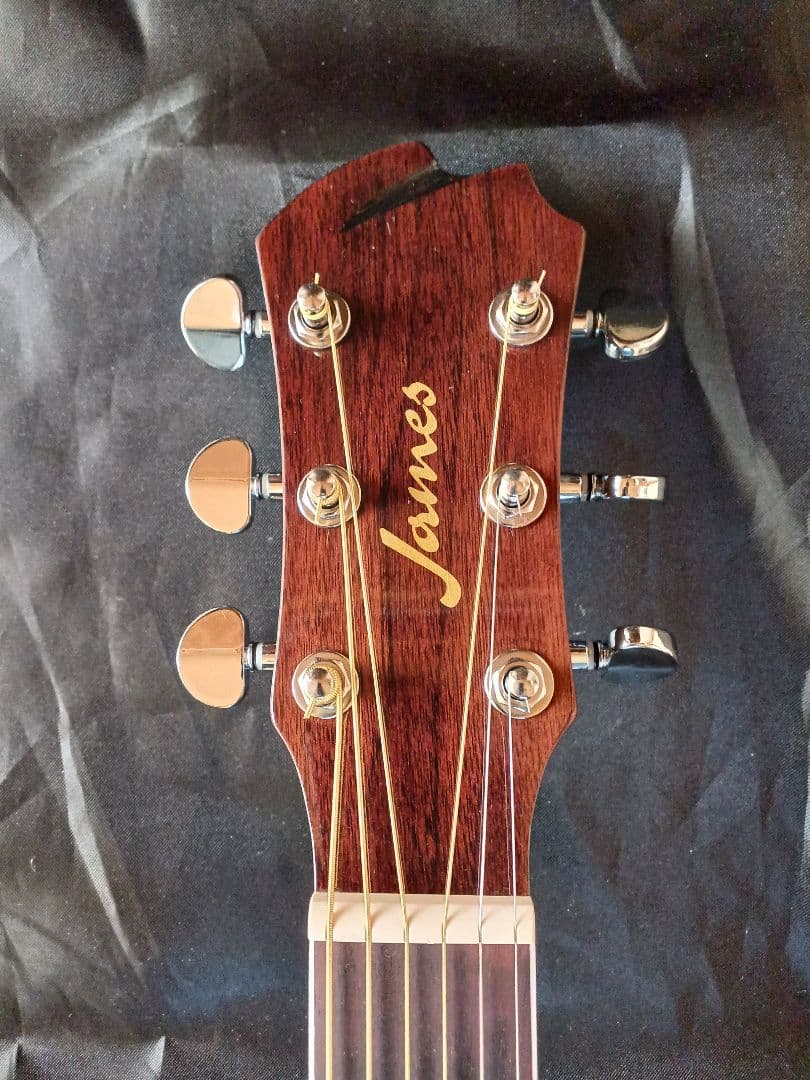 【送料込】【美品】James　ドレッドノート　島村楽器　トップ単板　整備済